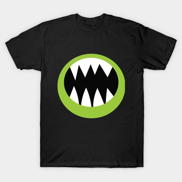 Halloween Scary Mouth T-Shirt by koolteas